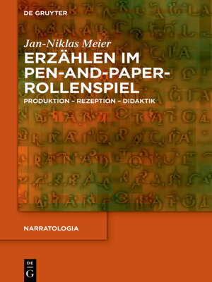 cover image of Erzählen im Pen-and-Paper-Rollenspiel